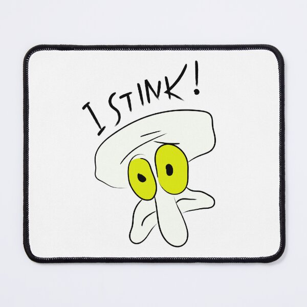 Item preview, SpongeBob Squidward "I STINK" in the bathroom designed and sold by DibujandoPorfa.
