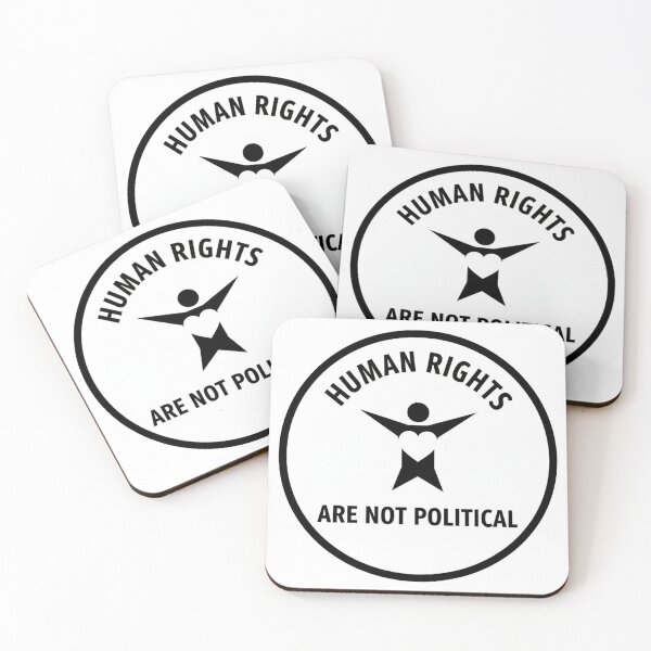 Item preview, Human Rights Are Not Political Stand for Humanity designed and sold by Owcomm.
