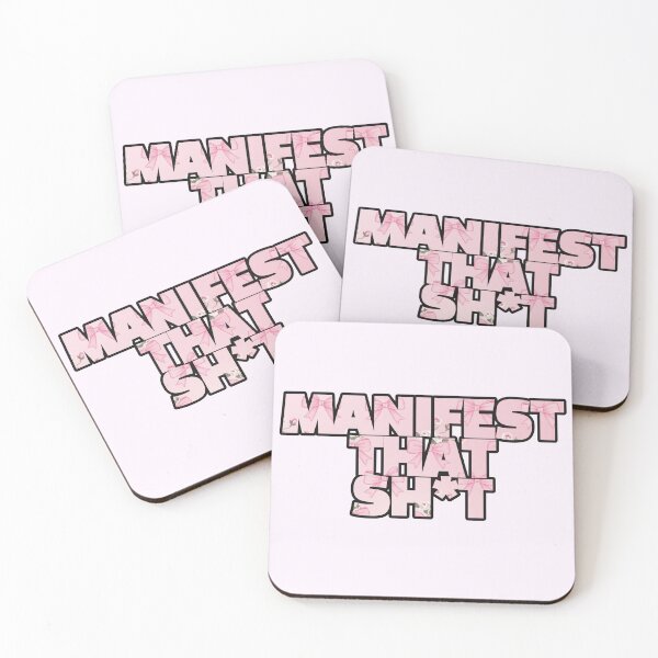Item preview, MANIFEST THAT SH*T Daily Self Affirmation | Motivational Phrase | Self-Care Shirt designed and sold by WHITE FLAME PRINTS.