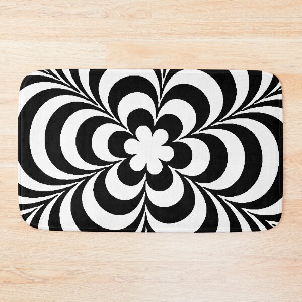 Item preview, Opt Art Flower designed and sold by ViaARTfactory.