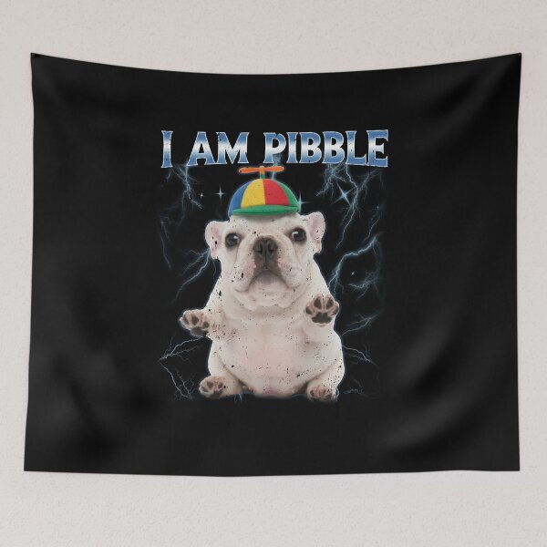 Item preview, I Am Pibble Funny Pit bull Meme designed and sold by elderberry.