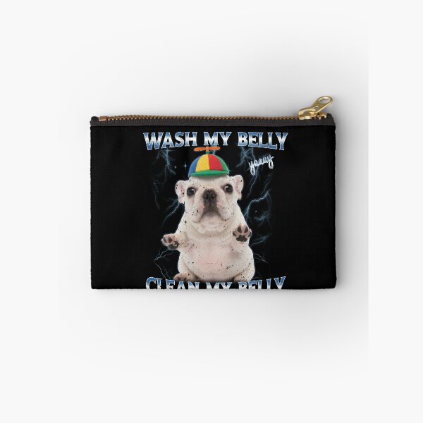 Item preview, Pibble Wash Clean My Belly Funny Meme designed and sold by elderberry.