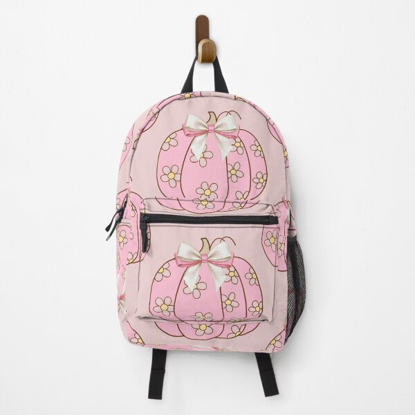 Item preview,  Pink Floral Pumpkin Bow Design - Cute Pastel Daisy Pumpkin for Fall Apparel designed and sold by VibranPalette.