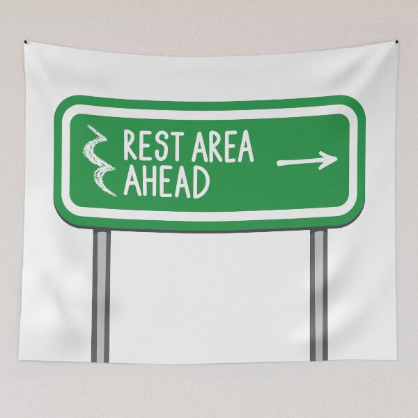 Item preview, Rest Area Ahead Musical Funny Marching Band Sign designed and sold by sorooart.