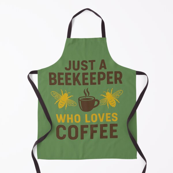 Item preview, Just a Beekeeper Who Loves Coffee Funny Beekeeping Design designed and sold by Meandmyshop.