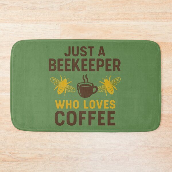 Item preview, Just a Beekeeper Who Loves Coffee Funny Beekeeping Design designed and sold by Meandmyshop.