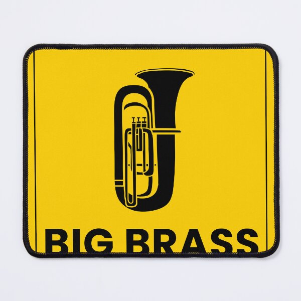 Item preview, Big Brass Zone Construction Marching Band Sign designed and sold by sorooart.