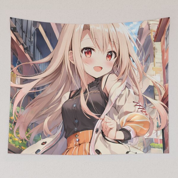 Item preview, Einzbern Illyasviel Fate Stay Night Anime Girl City Style designed and sold by Raslbazola.