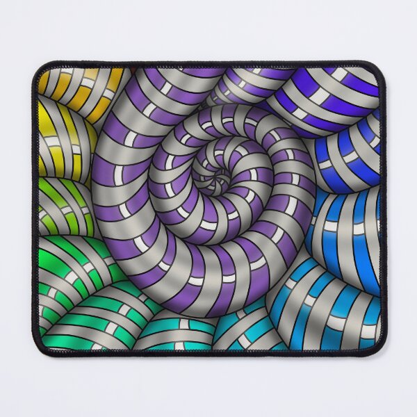 Item preview, Colorful Spiral Optical Illusion designed and sold by Nadineheaven.