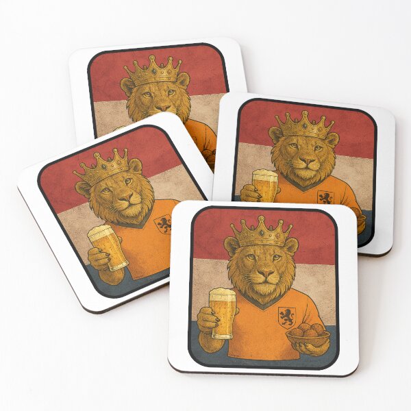 Artikelvorschau, Bier & Bitterballen Oranje Voetbal gekte entworfen und verkauft von Zouky.art.