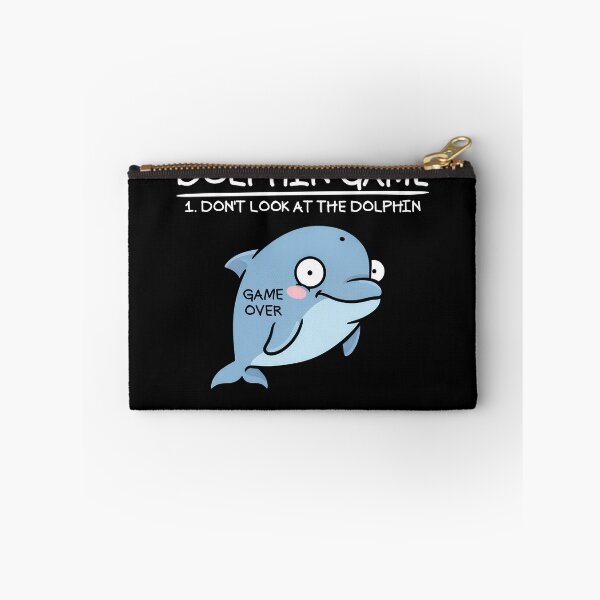 Item preview, Dolphin Game Don't Look At The Dolphin Funny Dolphin Gear designed and sold by DynamicDesign.