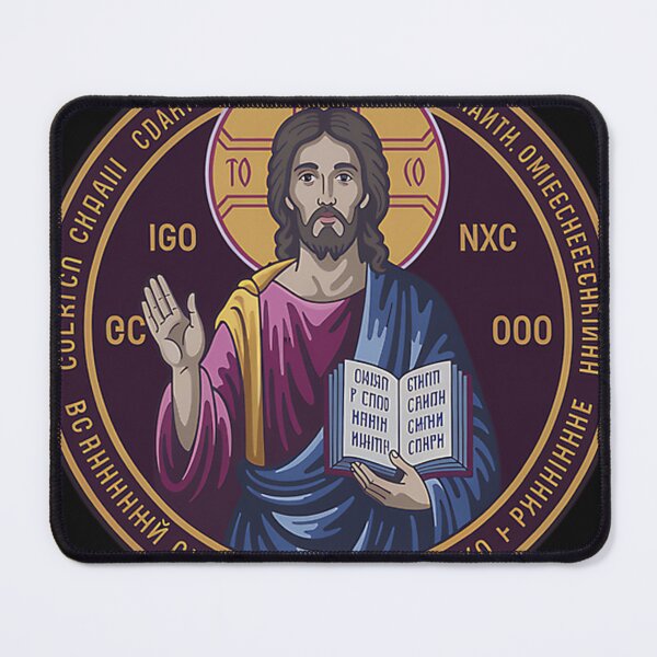 Item preview, Christ Pantocrator Orthodox Icon designed and sold by DerrickHuntley0.