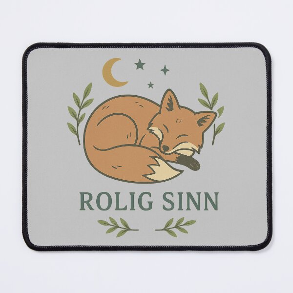 Item preview, Nordic Fox Minimalist Mindfulness Vintage Design designed and sold by Meandmyshop.