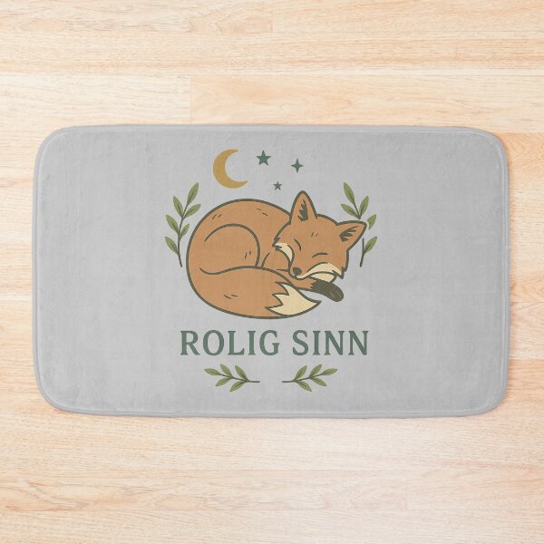 Item preview, Nordic Fox Minimalist Mindfulness Vintage Design designed and sold by Meandmyshop.