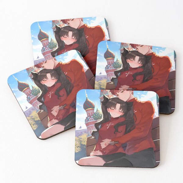 Item preview, Shirou Emiya Rin Tohsaka Anime Fate Stay Night designed and sold by Raslbazola.