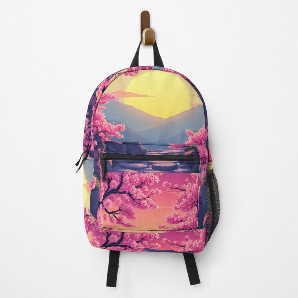 Item preview, Cherry Blossom Sunset Path designed and sold by djfMerch.