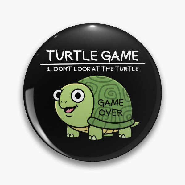 Item preview, Turtle Game Don't Look At The Turtle Funny Turtle Gear designed and sold by DynamicDesign.