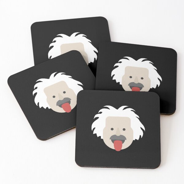 Item preview, Albert Einstein Sticking Out Tongue Playful Genius Icon designed and sold by Owcomm.