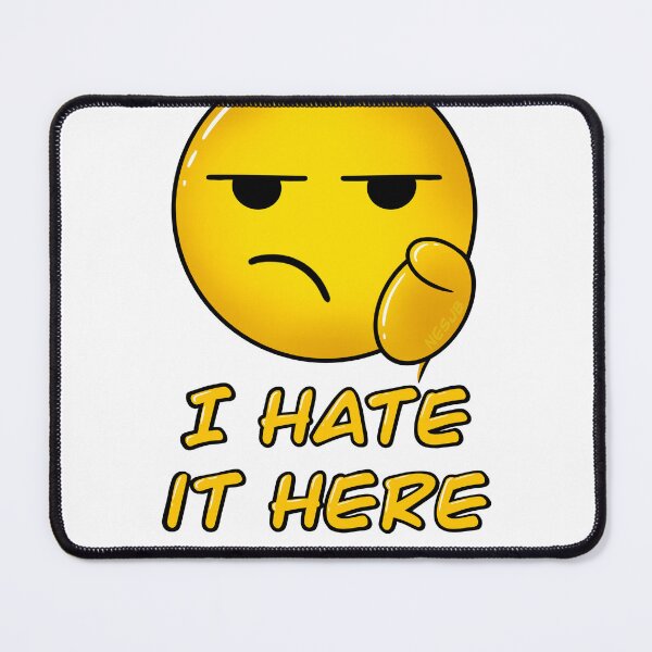 Item preview, I hate it here designed and sold by InesJB.