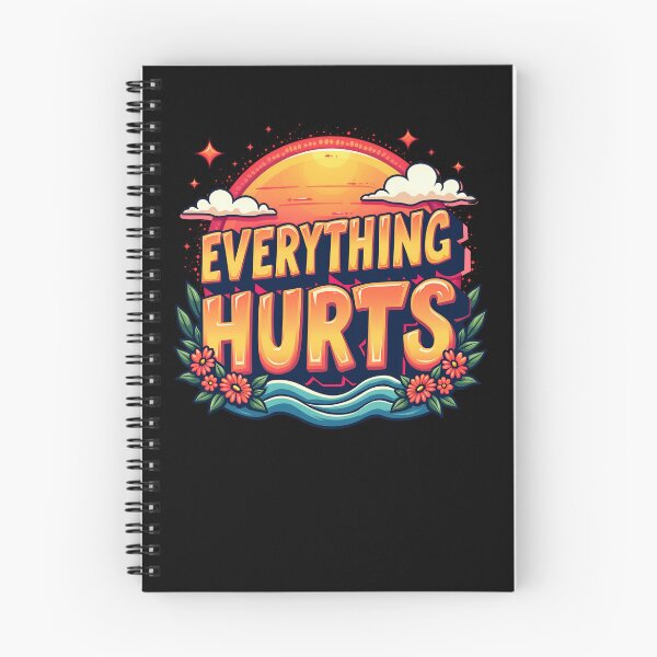 Item preview, Everything Hurts Funny Gym Workout Everything Hurts Gear designed and sold by DynamicDesign.