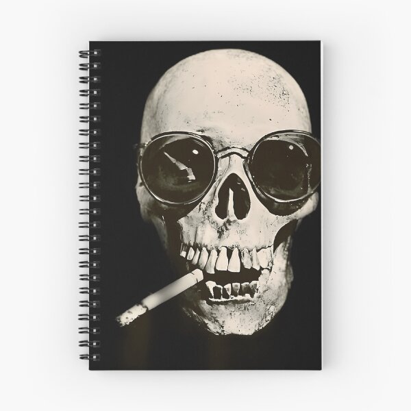 Item preview, Warren Zevon Smoking Skull designed and sold by LeonelaJim.