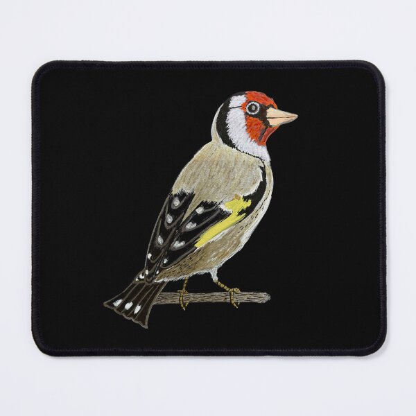 Item preview, European Goldfinch on Tree Branch designed and sold by TheArtyOne11.