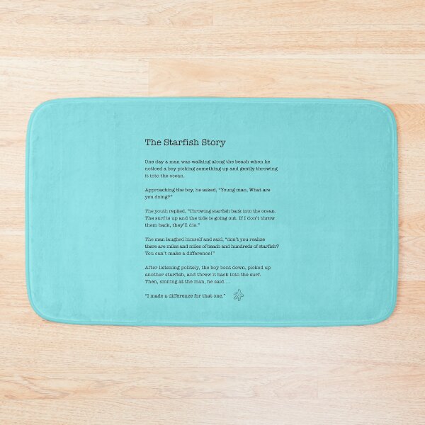 Item preview, The Starfish Story, How To Make A Difference designed and sold by corbrand.