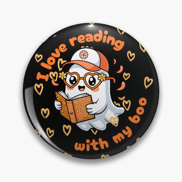 Item preview, I Love Reading with my Boo - Orange designed and sold by SJ5Designs.