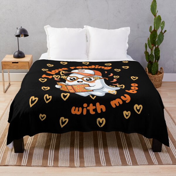 Item preview, I Love Reading with my Boo - Orange designed and sold by SJ5Designs.