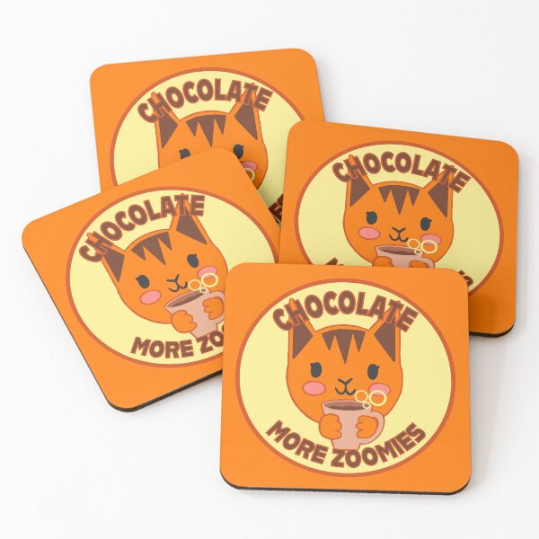 Item preview, Chocolate More Zoomies designed and sold by Saturn Lauzon.