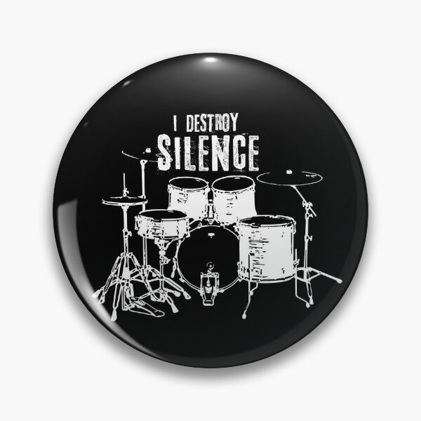 Item preview, I Destroy Silence Drummer designed and sold by corbrand.
