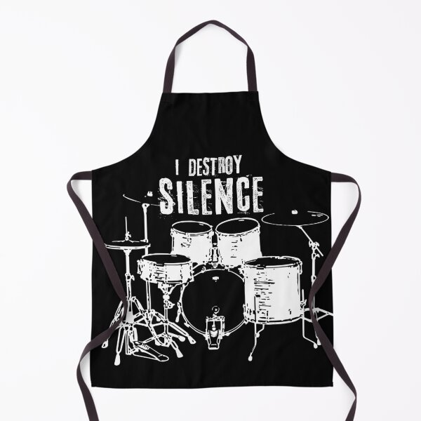 Item preview, I Destroy Silence Drummer designed and sold by corbrand.