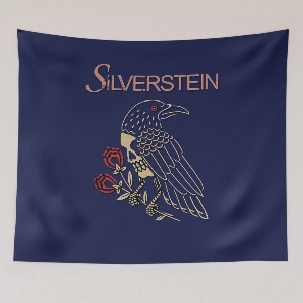Item preview, Silverstein Bird Skull Rose Flower designed and sold by Jaimeftw.