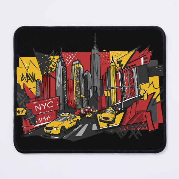 Item preview, Abstract Design of New York City designed and sold by anvirny.