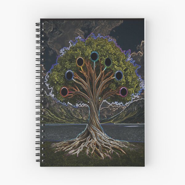 Item preview, Arbol de la vida en paisaje con lago designed and sold by ART-WORLD-VIMO.