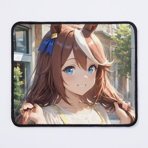 Item preview, Tokai Teio Uma Musume Pretty Derby Elegant Anime Girl Yellow Floral Dress Charm designed and sold by Raslbazola.