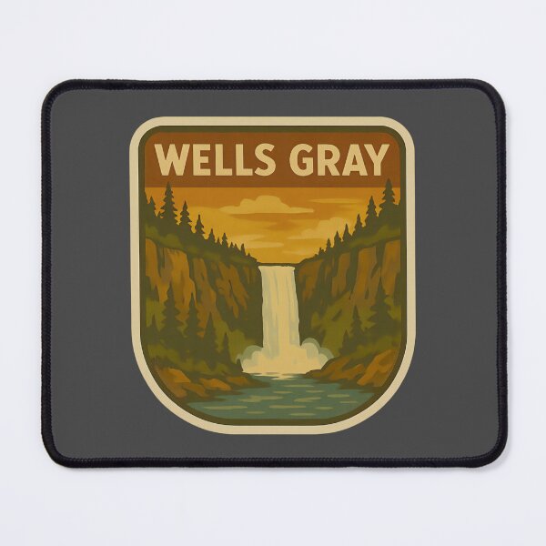 Item preview, Vintage Canadian National Park Prints: Wells Gray designed and sold by PinUpPizzazz.
