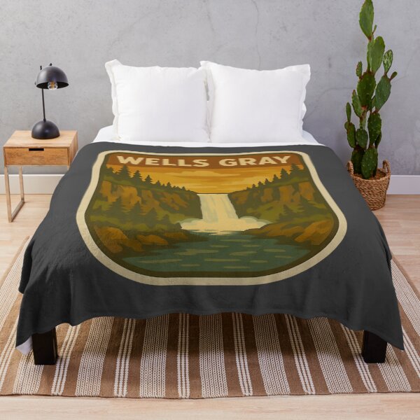 Item preview, Vintage Canadian National Park Prints: Wells Gray designed and sold by PinUpPizzazz.