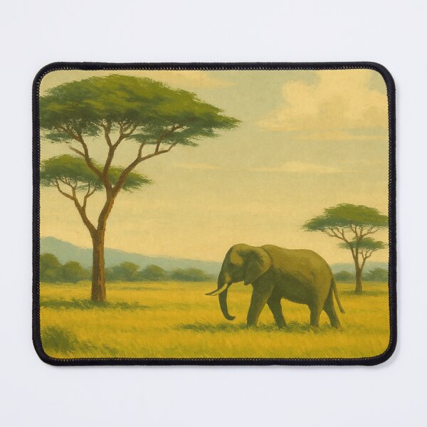 Item preview, Masai Mara National Reserve, Kenya, Vintage Poster designed and sold by Tacopia.