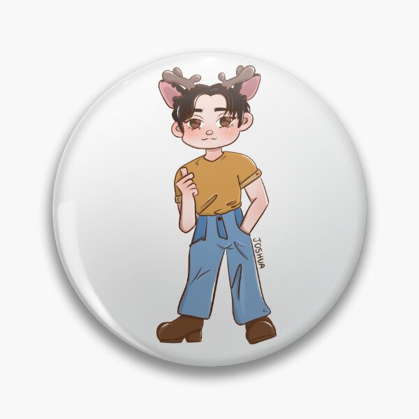 Item preview, Seventeen Joshua inspired Chibi designed and sold by SoGabbyGabby.