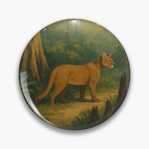 Item preview, Florida Panther Vintage Art Design designed and sold by Tacopia.