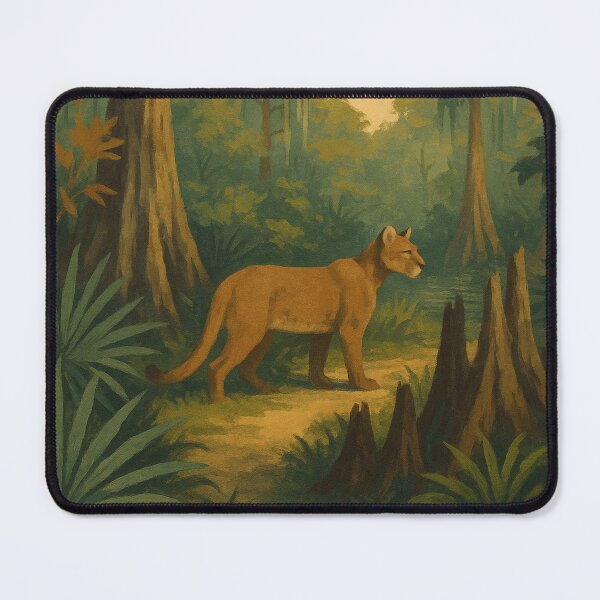 Item preview, Florida Panther Vintage Art Design designed and sold by Tacopia.