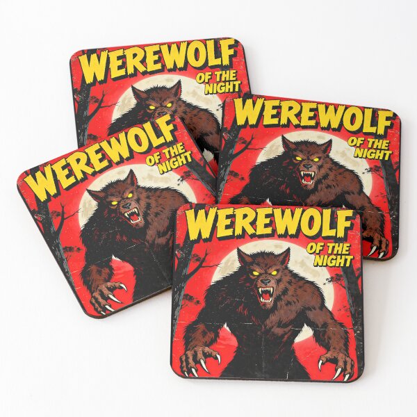 Item preview, Retro poster Werewolf monster designed and sold by OniricaDesign.
