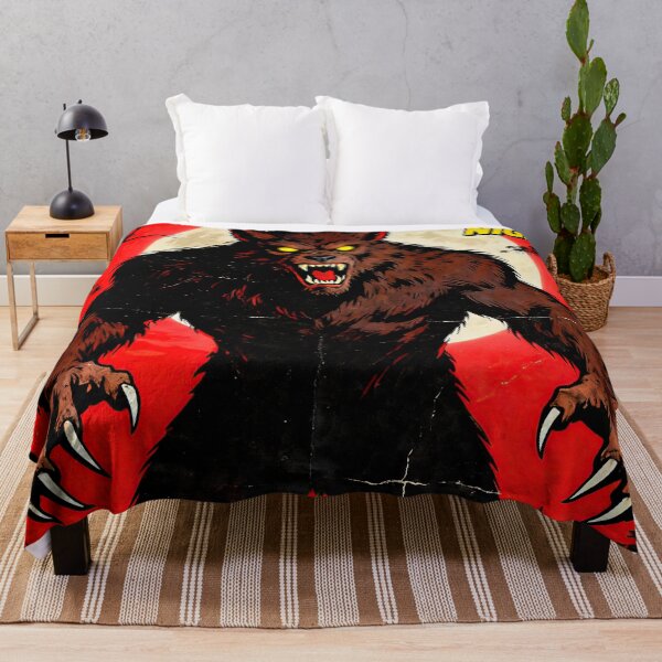 Item preview, Retro poster Werewolf monster designed and sold by OniricaDesign.
