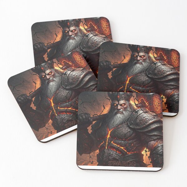 Item preview, SWARÓG - Slavic god of fire and blacksmithing designed and sold by MA project.