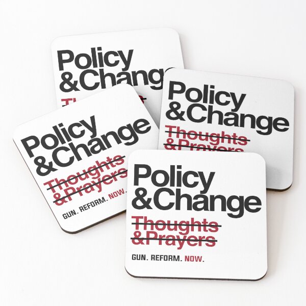 Item preview, Policy and Change, Gun Reform Now  designed and sold by HeidixHDesigns.