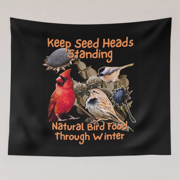 Item preview, Leave Seed Heads In Winter Colorful Nature Design designed and sold by EarthArtDesigns.