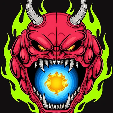 Artwork thumbnail, Cacodemon by RandyGoodin3