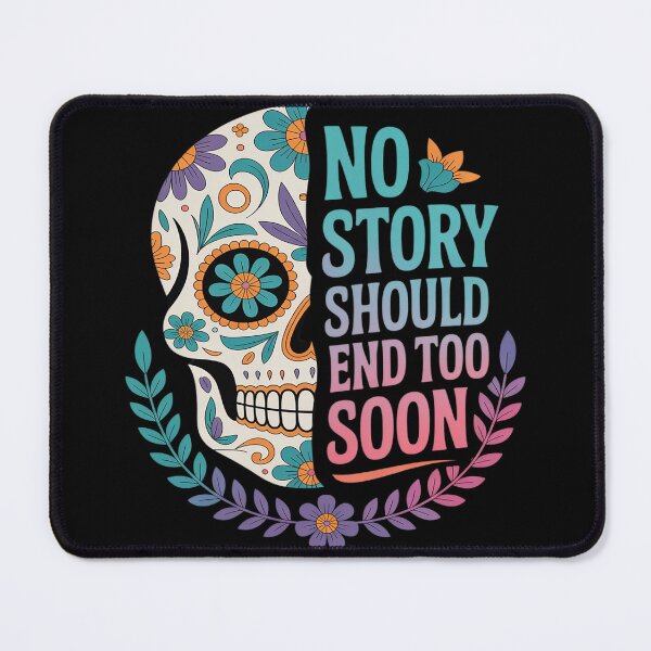 Item preview, Floral Skull Suicide Awareness Mental Health designed and sold by BlackStars3Neon.