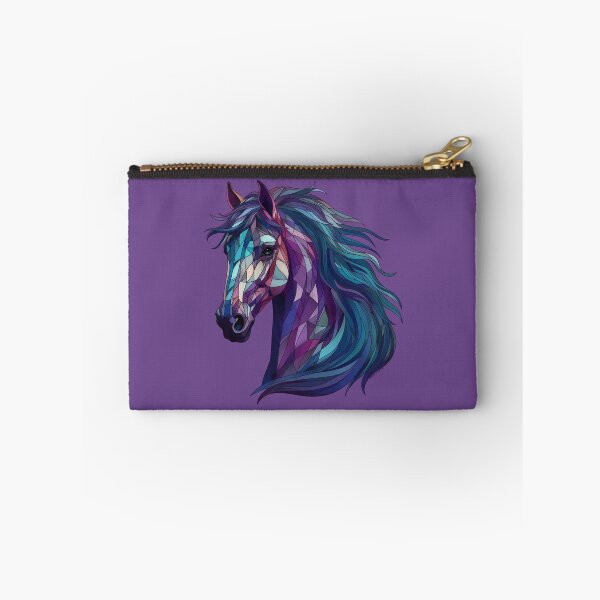 Item preview, Geometric Horse in Jewel Tones designed and sold by DappledMoon.